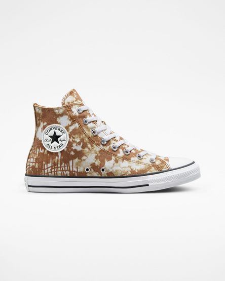 Tenisky Vysoke Converse Chuck Taylor All Star Dip Dye Damske Hnede Biele Čierne | SK KSBL117